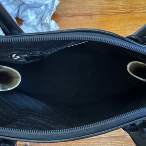 Burberry London Nova Check Top Handle Bag - Picture 8 of 8